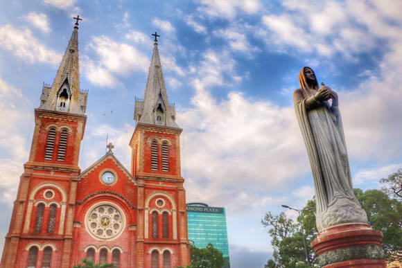 西貢聖母大教堂(紅教堂)